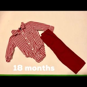 Baby gap shirt and carters